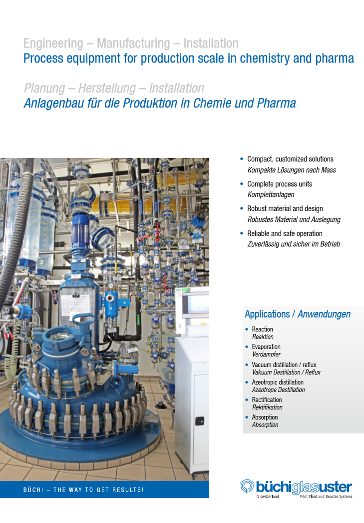 [Translate to "Español"] Engineering - Production - Installation