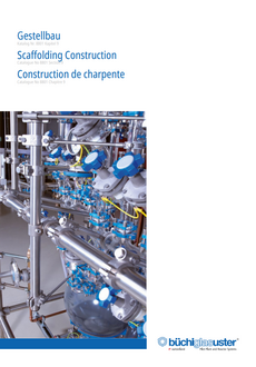 Construcción de la estructura: barras de estructura, fijaciones, soportes