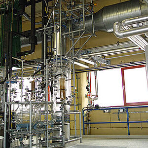 Columna de rectificación DN400