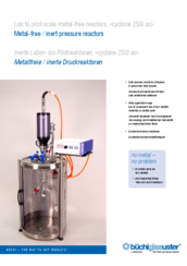 Metal-free pressure reactors