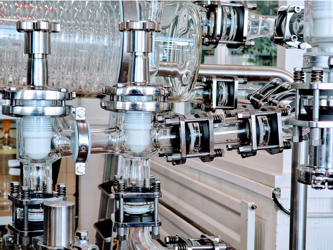 Glass valves for HPAPI process equipment