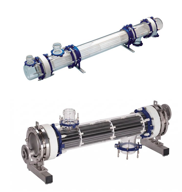 Shell & tube heat exchangers with 