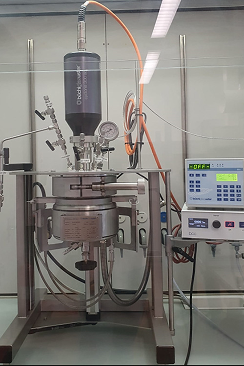 midiclave pressure reactor at Empa midiclave pressure reactor at Empa