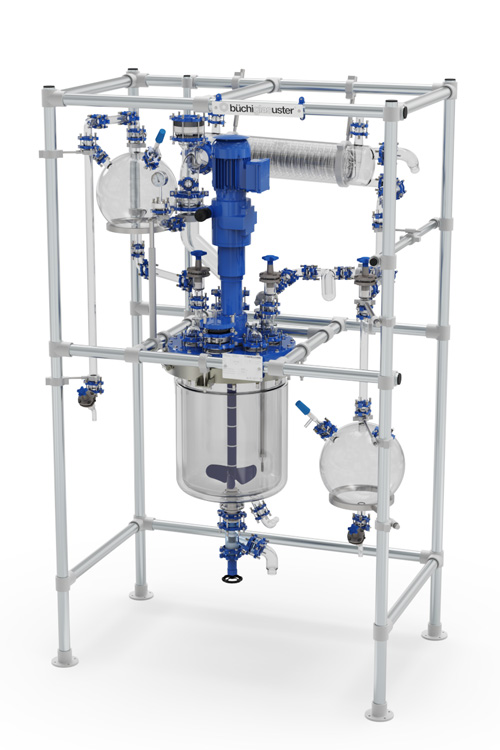 ChemReactor BR, 30 litros Sistemas de planta piloto con reactor de vidrio