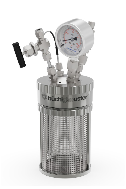Autoclave vidrio-/ acero de Laboratorio a pequeña escala 