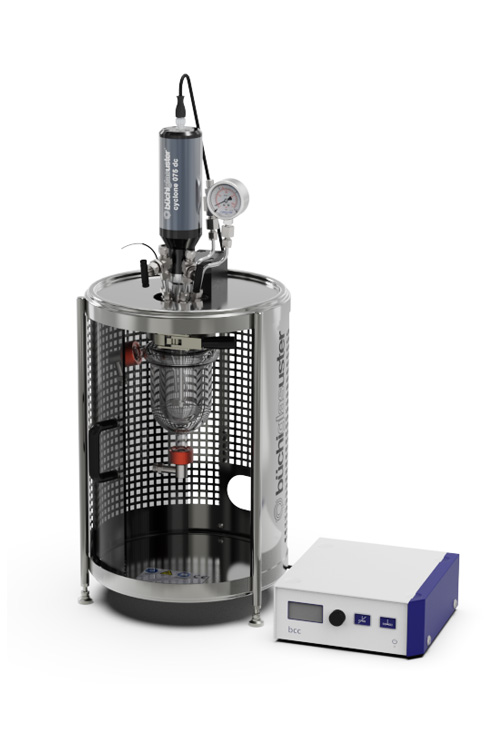 picoclave - reactor de laboratorio para trabajar a presión con vasos de vidrio y de acero