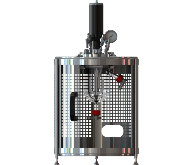 uniclave® – sistema compacto y modular de reactor de presión de vidrio/metal
